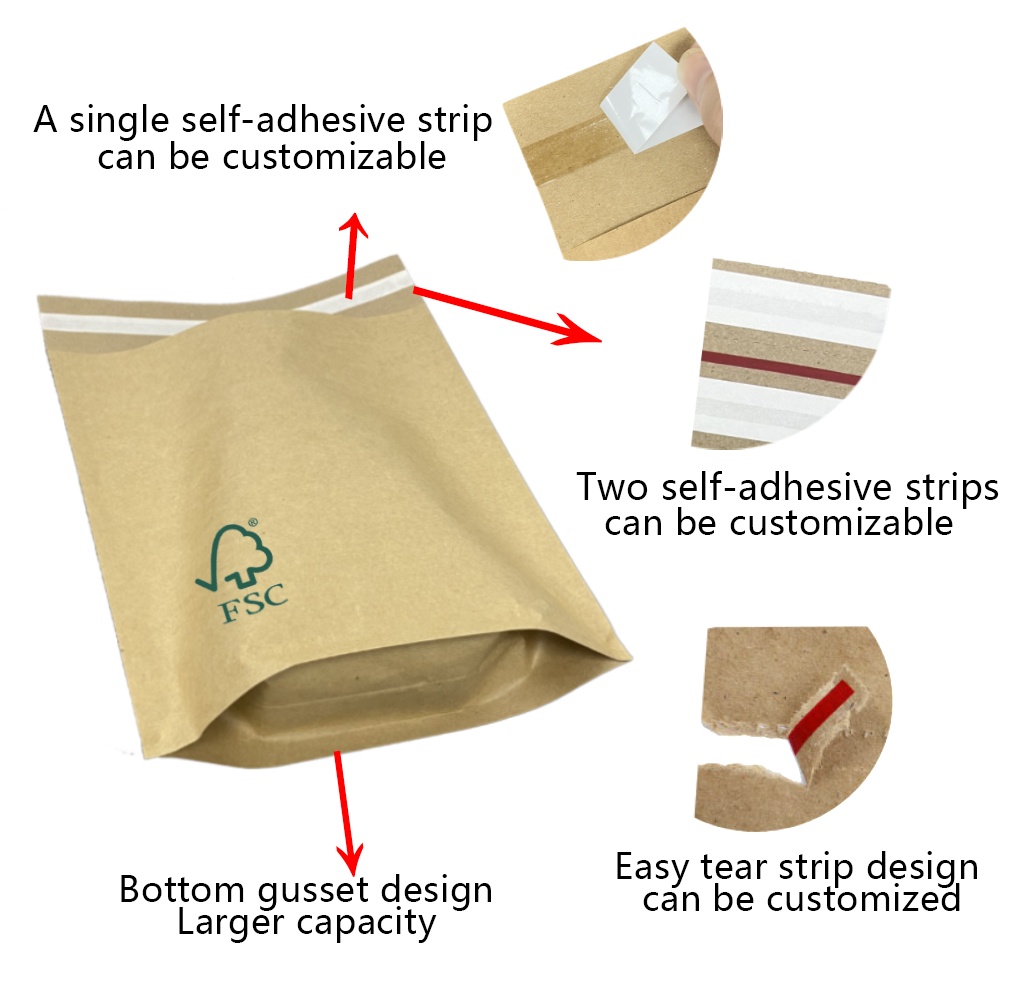 Zeal Xは、アパレル配送用の新しい環境に優しい「Zealx FSC容認されたKraft Paper Delivery Bag」を発売します