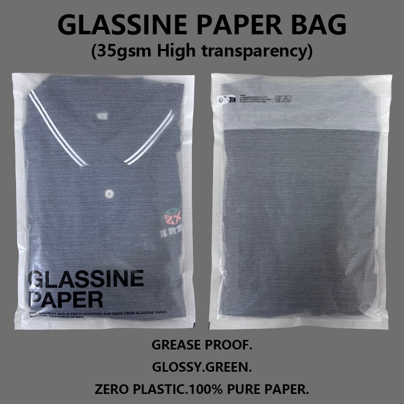 Zeal X、ファッションブランドのプラスチックフリー包装への移行を支援するカスタム高透明グラシン紙バッグを発売